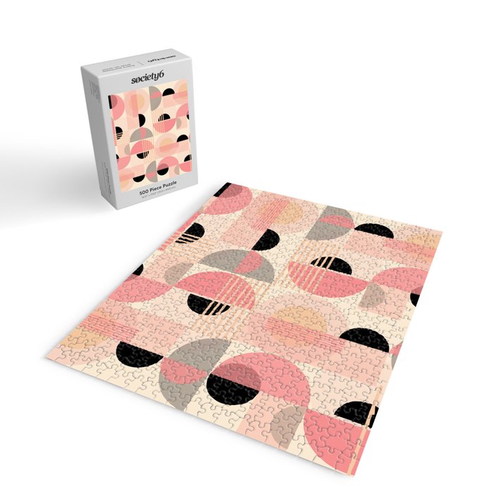 Geometrica Pastello Jigsaw Puzzle Gallery Image 2