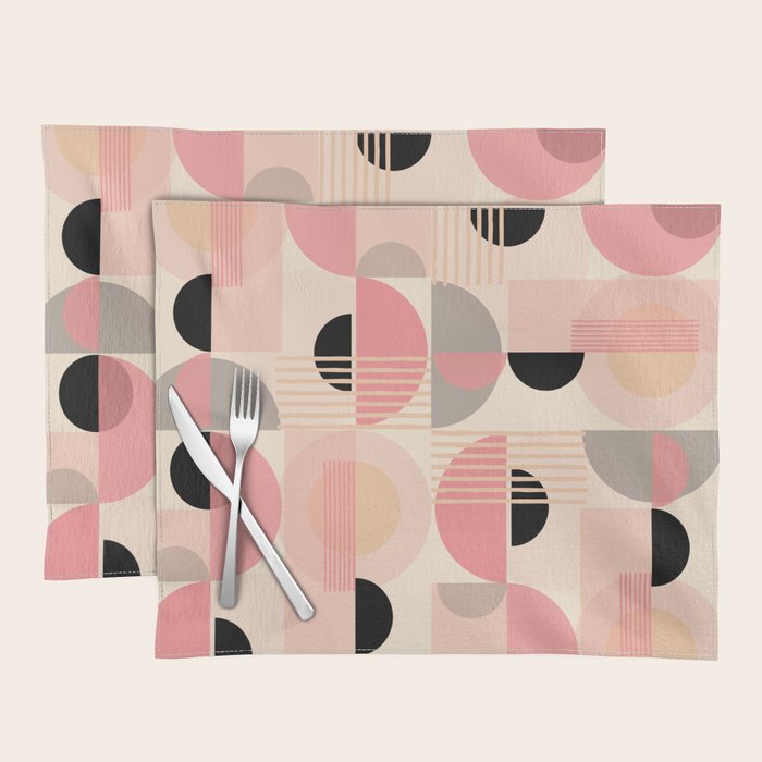 Geometrica Pastello Placemat Gallery Image 1