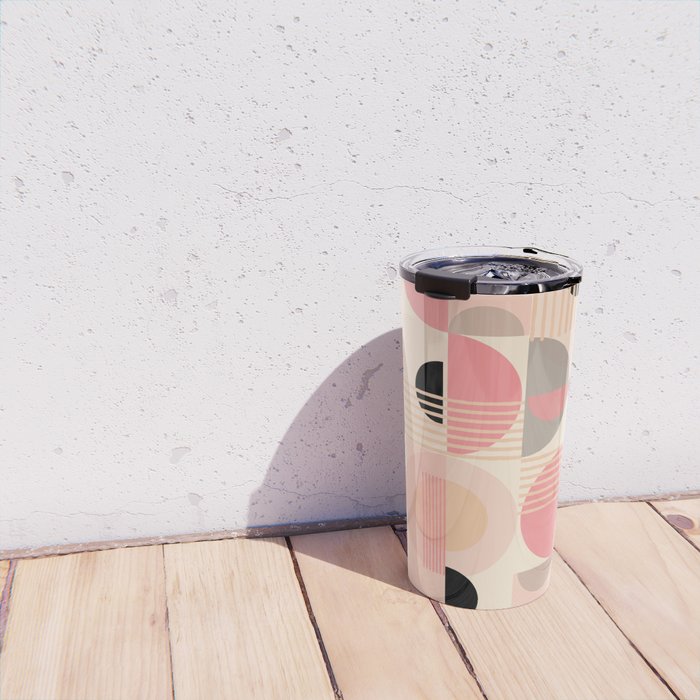 Geometrica Pastello Travel Mug Gallery Image 4