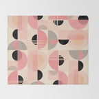 Geometrica Pastello Throw Blanket Gallery Image 2