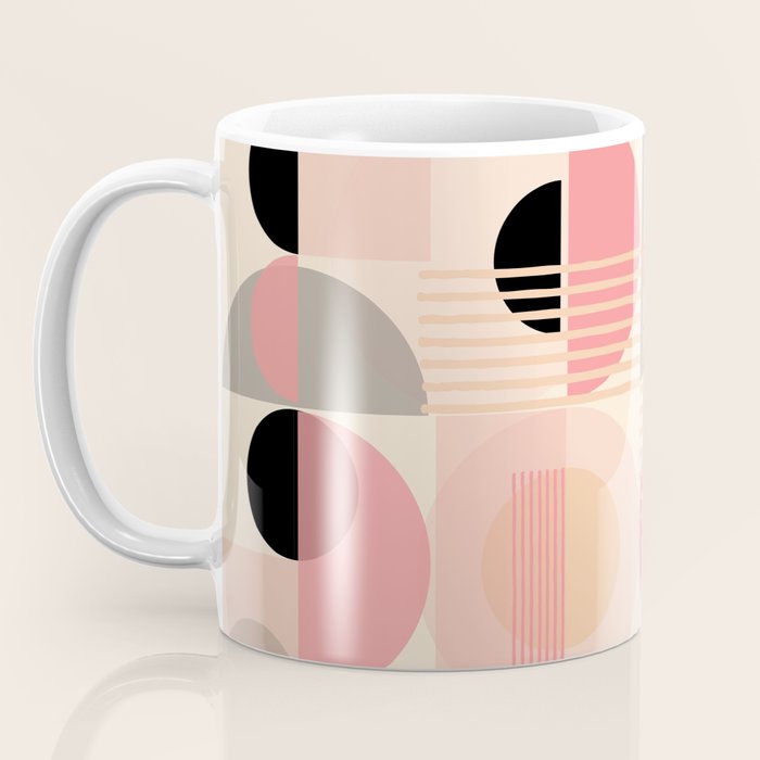 Geometrica Pastello Coffee Mug Gallery Image 3