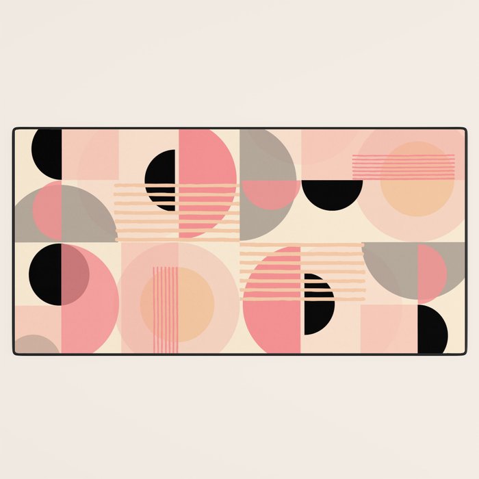 Geometrica Pastello Desk Mat Gallery Image 3