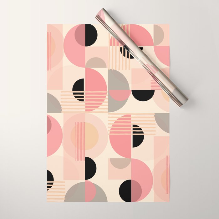 Geometrica Pastello Wrapping Paper Gallery Image 1