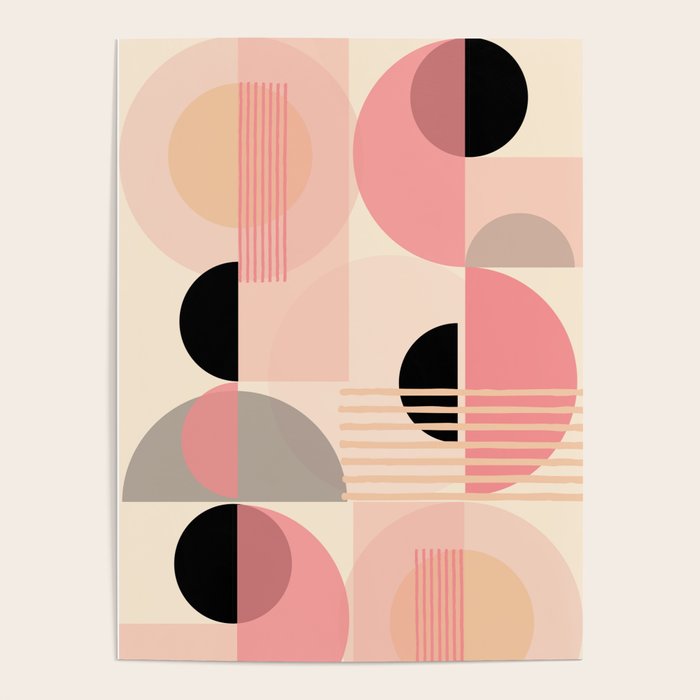 Geometrica Pastello Poster Gallery Image 1