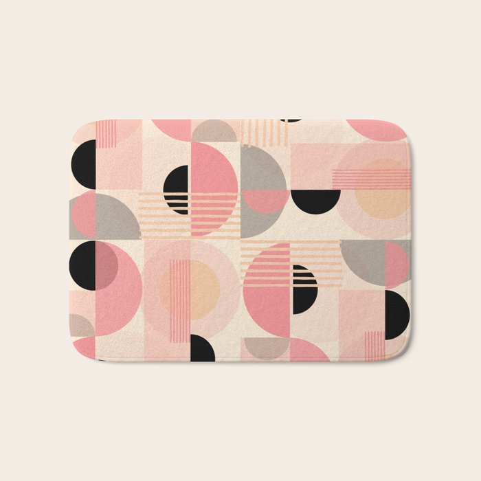 Geometrica Pastello Bath Mat Gallery Image 1
