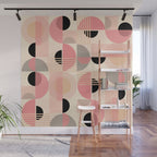 Geometrica Pastello Wall Mural Gallery Image 1