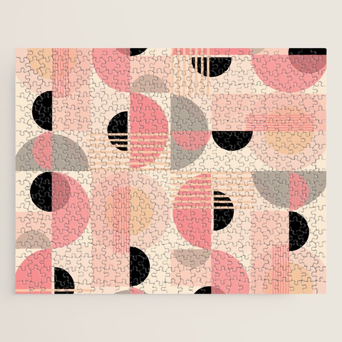 Geometrica Pastello Jigsaw Puzzle Gallery Image 1