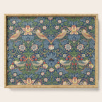 Strawberry Thief - Vintage William Morris Bird Pattern Serving Tray Gallery Image 1