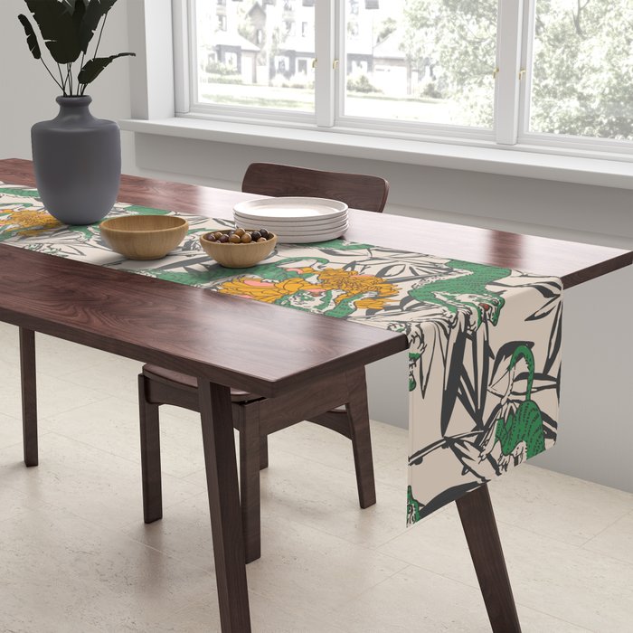 BENGAL MAYA TIGER Table Runner Gallery Image 2