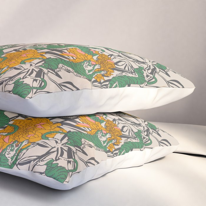BENGAL MAYA TIGER Pillow Sham Gallery Image 3