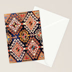Shirvan East Caucasian Antique Rug Print Stationery Card Gallery Image 2