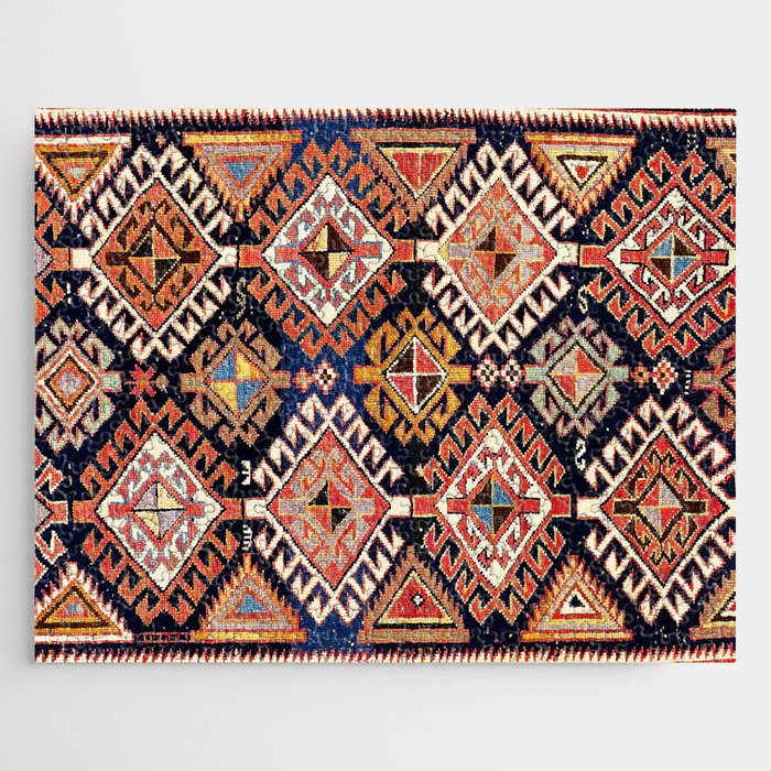 Shirvan East Caucasian Antique Rug Print Jigsaw Puzzle Gallery Image 1