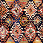 Shirvan East Caucasian Antique Rug Print Coffee Mug Gallery Image 2