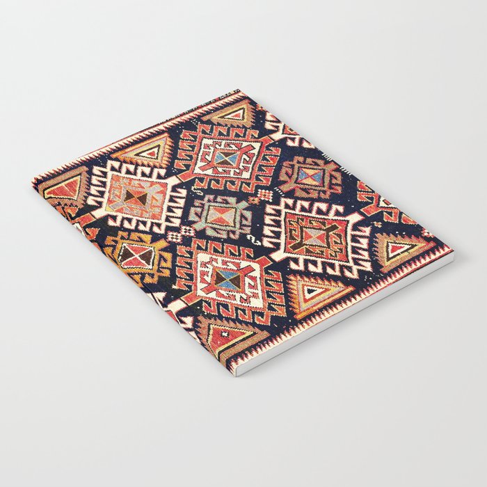 Shirvan East Caucasian Antique Rug Print Notebook Gallery Image 2