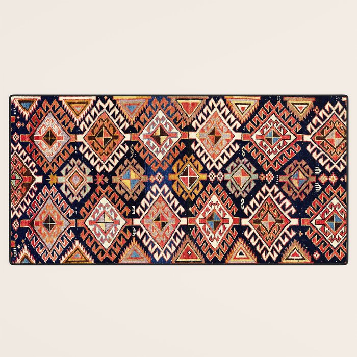 Shirvan East Caucasian Antique Rug Print Desk Mat Gallery Image 3