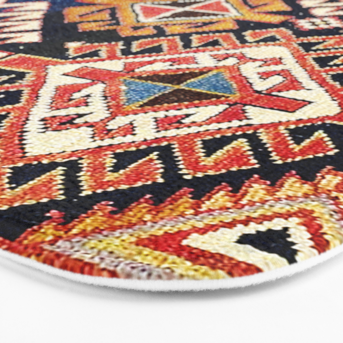 Shirvan East Caucasian Antique Rug Print Bath Mat Gallery Image 3