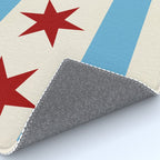 Chicago Flag II Rug Gallery Image 4