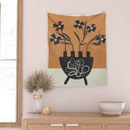 Bloom in Form 4 Wall Tapestry Gallery Image 2