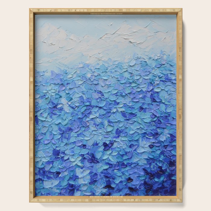 Mathilda Blues Serving Tray Gallery Image 1