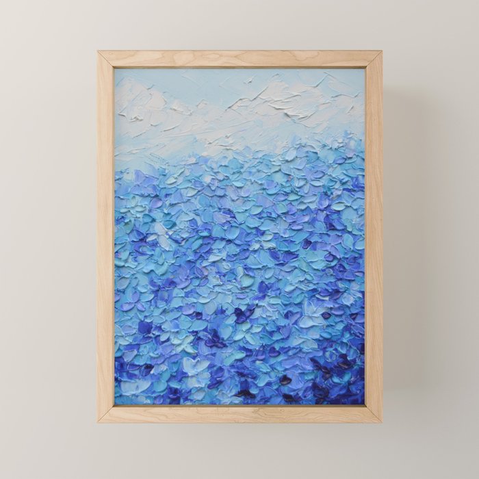Mathilda Blues Mini Art Print Gallery Image 1