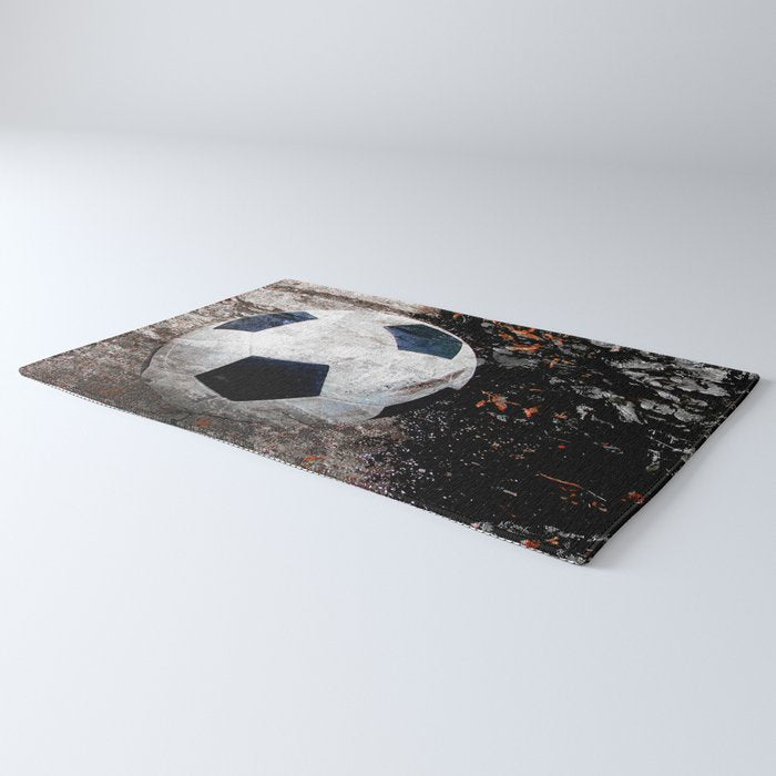 The soccer ball Rug Gallery Image 3
