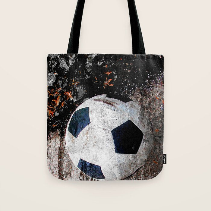 The soccer ball Tote Bag Gallery Image 1
