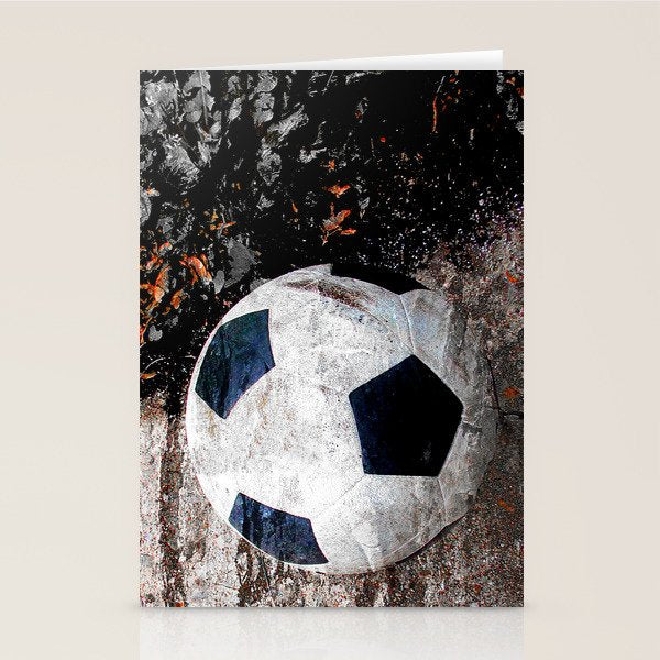The soccer ball Stationery Card Gallery Image 2
