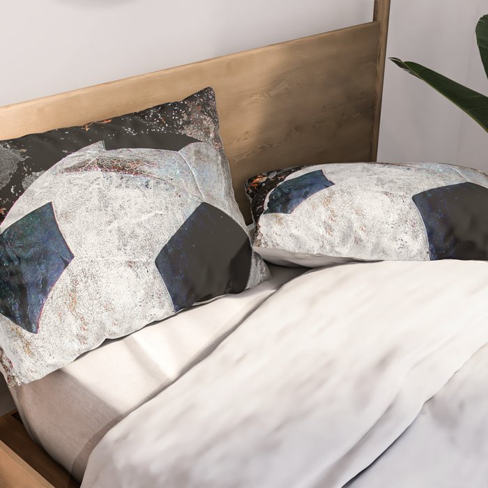 The soccer ball Pillow Sham Gallery Image 2
