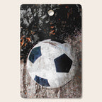 The soccer ball Cutting Board Gallery Image 1