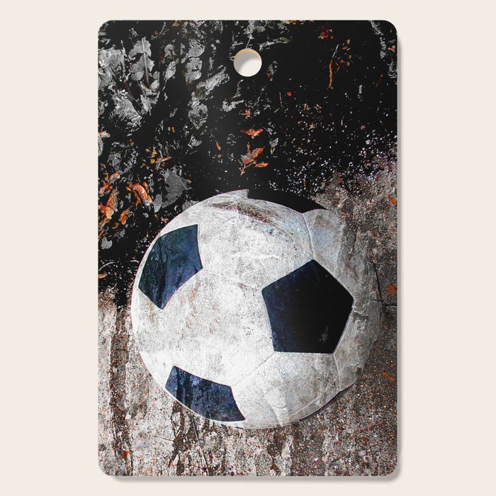 The soccer ball Cutting Board Gallery Image 1
