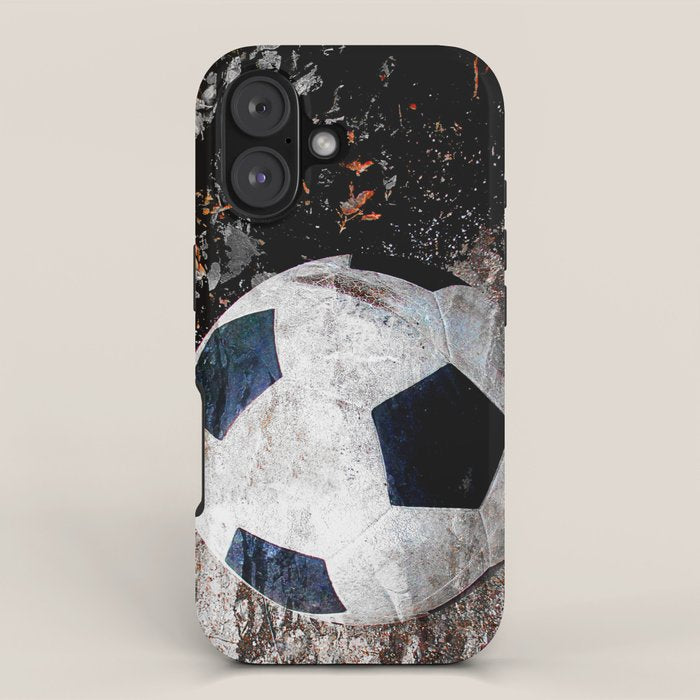 The soccer ball iPhone Case Gallery Image 1