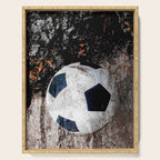 The soccer ball Serving Tray Gallery Image 1