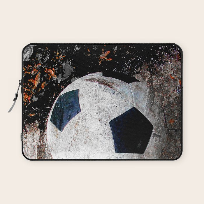 The soccer ball Laptop Sleeve Gallery Image 1