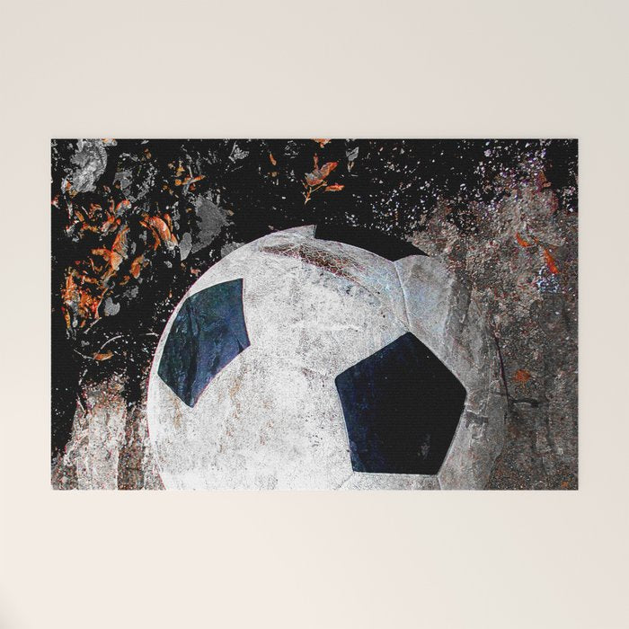 The soccer ball Welcome Mat Gallery Image 1