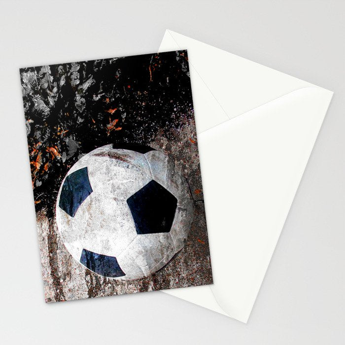 The soccer ball Stationery Card Gallery Image 2