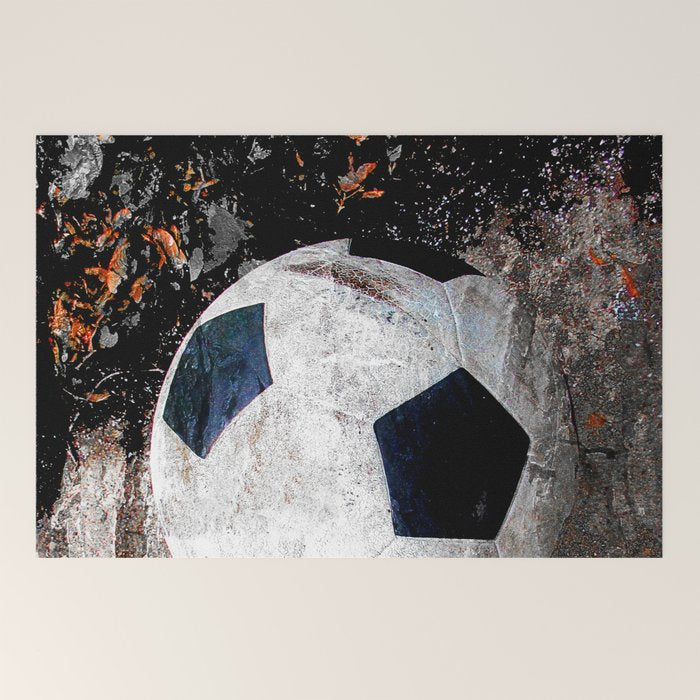 The soccer ball Welcome Mat Gallery Image 2