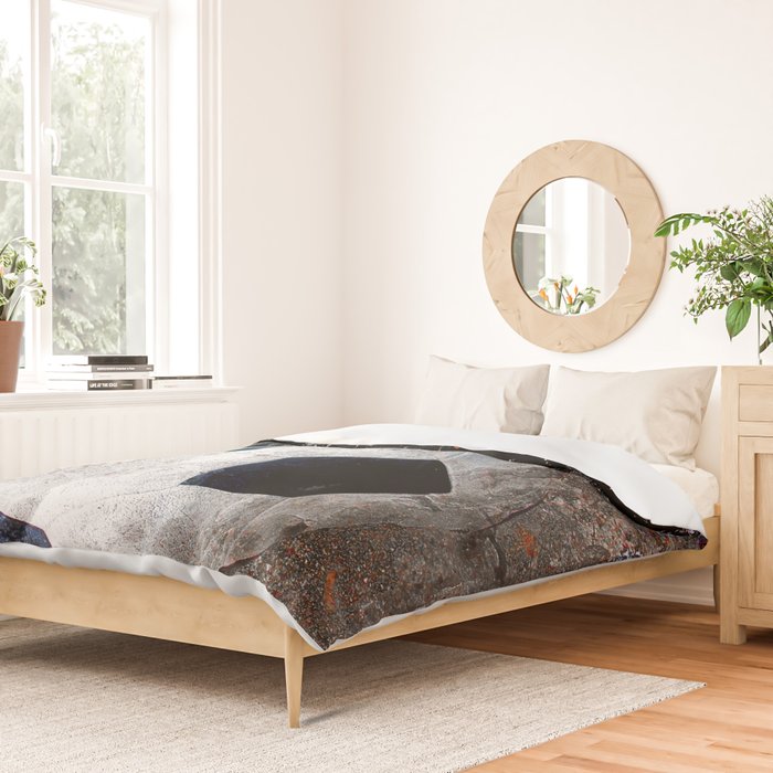 The soccer ball Duvet Cover Gallery Image 2
