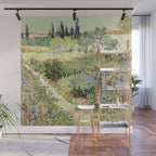 Vincent Van Gogh : Garden at Arles Wall Mural Gallery Image 1