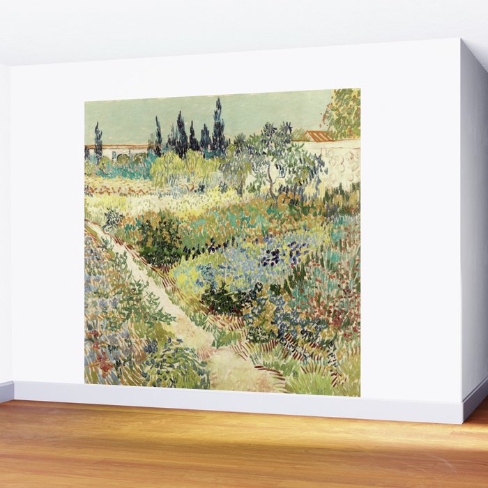 Vincent Van Gogh : Garden at Arles Wall Mural Gallery Image 2