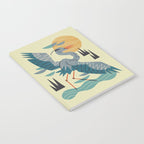 Stretching Heron Notebook Gallery Image 2