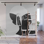 abstract portrait Wall Mural Gallery Image 1