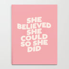 She Believed She Could So She Did Notebook Gallery Image 4