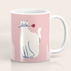 Casanova cat - the whimsical Catsanova Coffee Mug Gallery Image 1