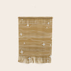 star fabric gold Wall Hanging Gallery Image 1