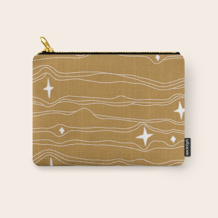 star fabric gold Carry All Pouch Gallery Image 1