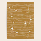 star fabric gold Poster Gallery Image 4