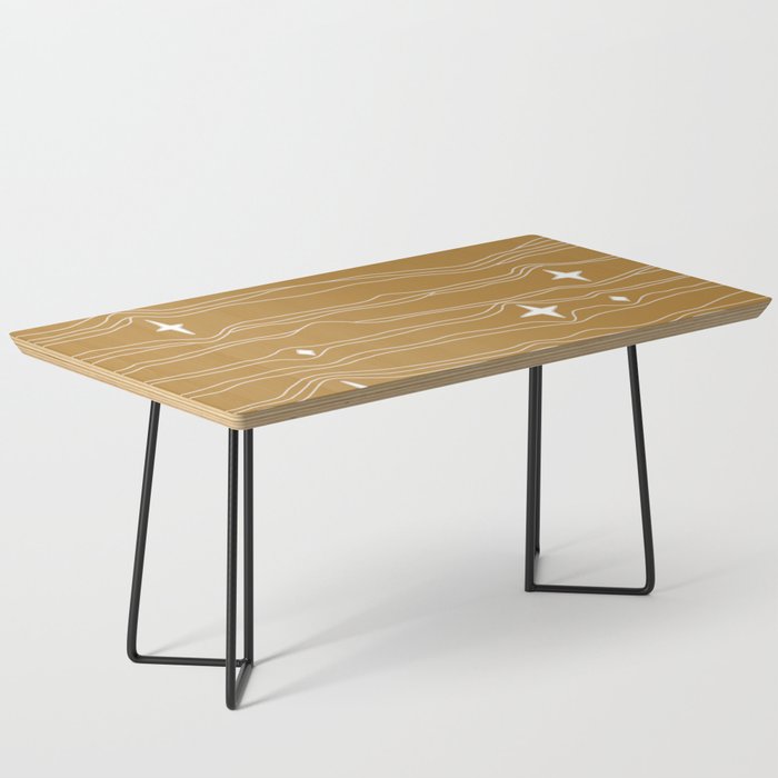 star fabric gold Coffee Table Gallery Image 1