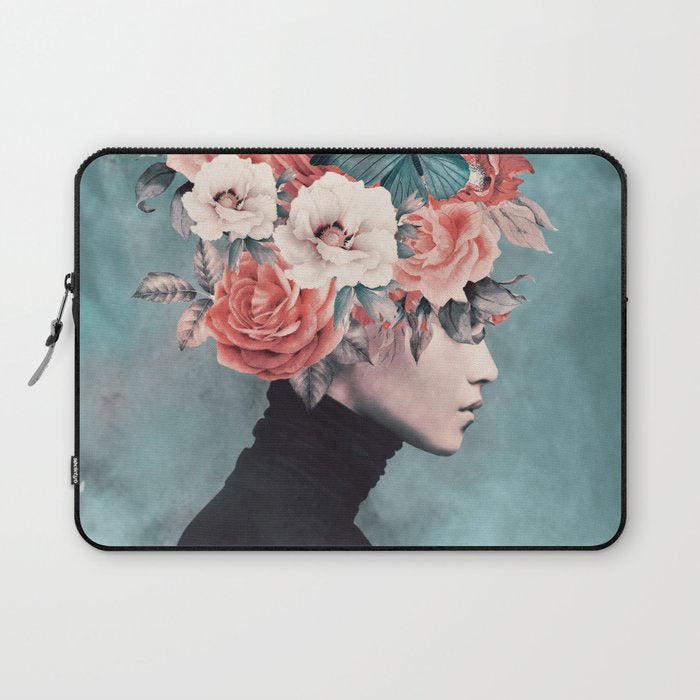 blooming 3 Laptop Sleeve Gallery Image 1