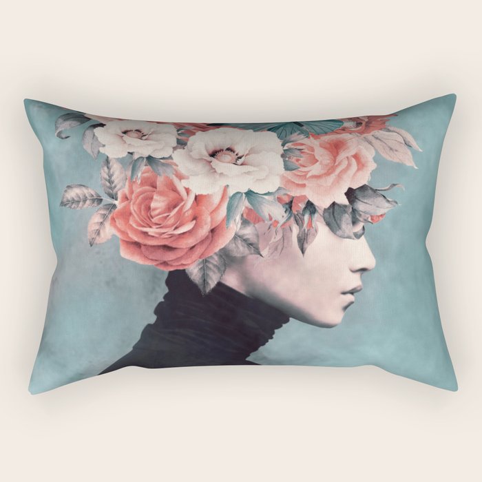 blooming 3 Rectangular Pillow Gallery Image 1