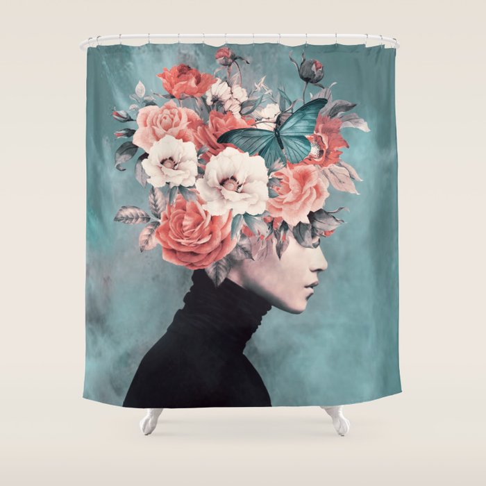 blooming 3 Shower Curtain Gallery Image 1